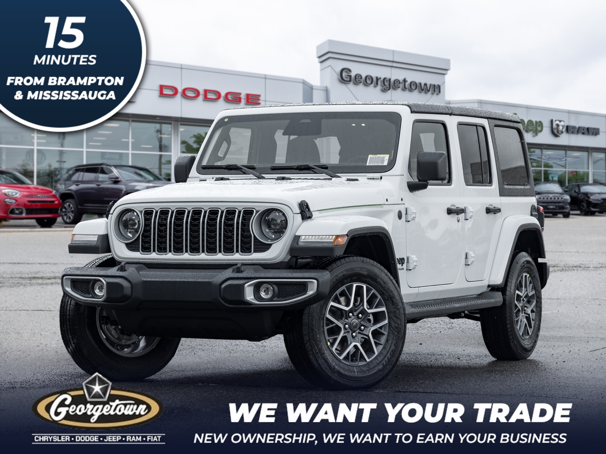 2025 Jeep Wrangler BRAND NEW | 0% AVAILABLE | HEATED SEATS | SAHARA |