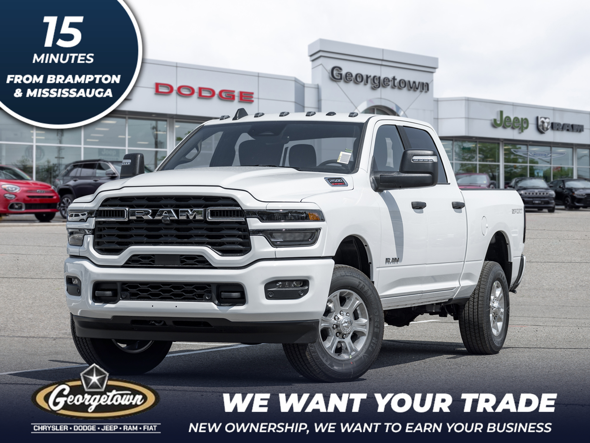2025 Ram 2500  DIESEL | BRAND NEW | 5TH WHEEL | TOW PKG