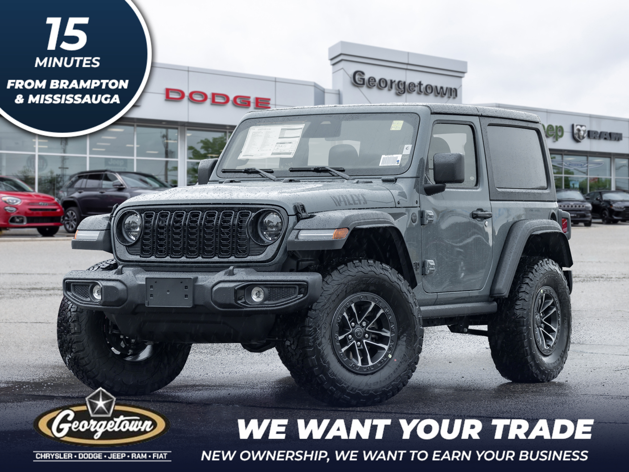 2025 Jeep Wrangler HEATED SEATS | WILLYS | TOW PKG | XTREAM PKG |  