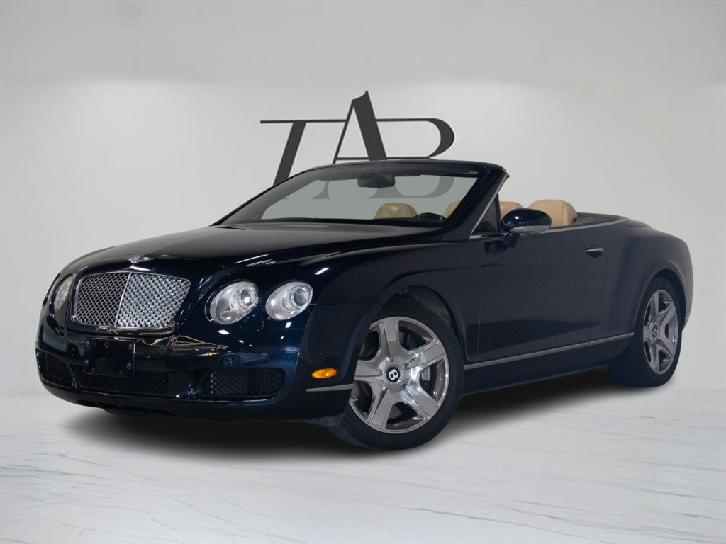 2007 Bentley Continental GTC CONVERTIBLE   SOFT TOP   NAV   19" RIM   WOOD TRIM, Toronto, Cash