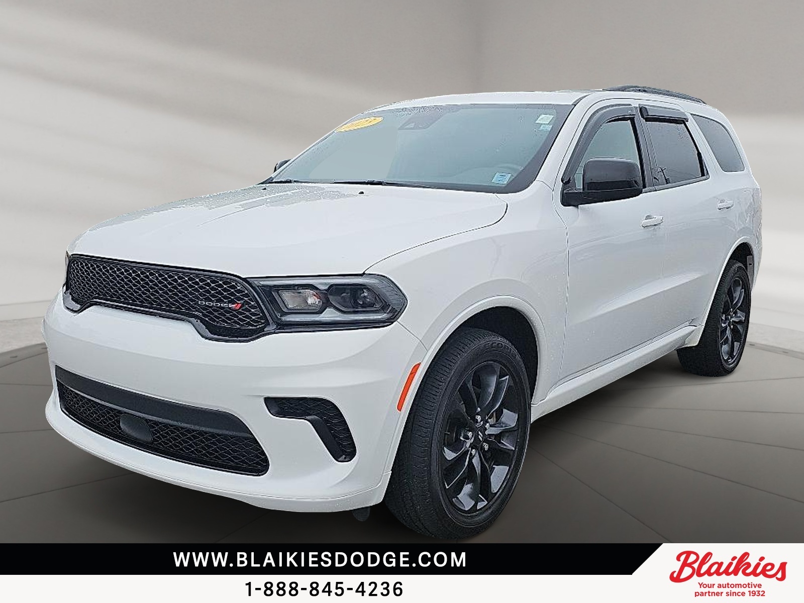 White 2023 Dodge Durango SXT AWD SUV / Crossover All-Wheel Drive 8-Speed Automatic