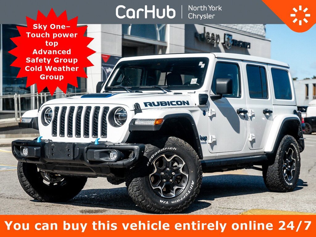 2021 Jeep Wrangler 4xe Unlimited Rubicon Skyroof Advanced Safety Group Co