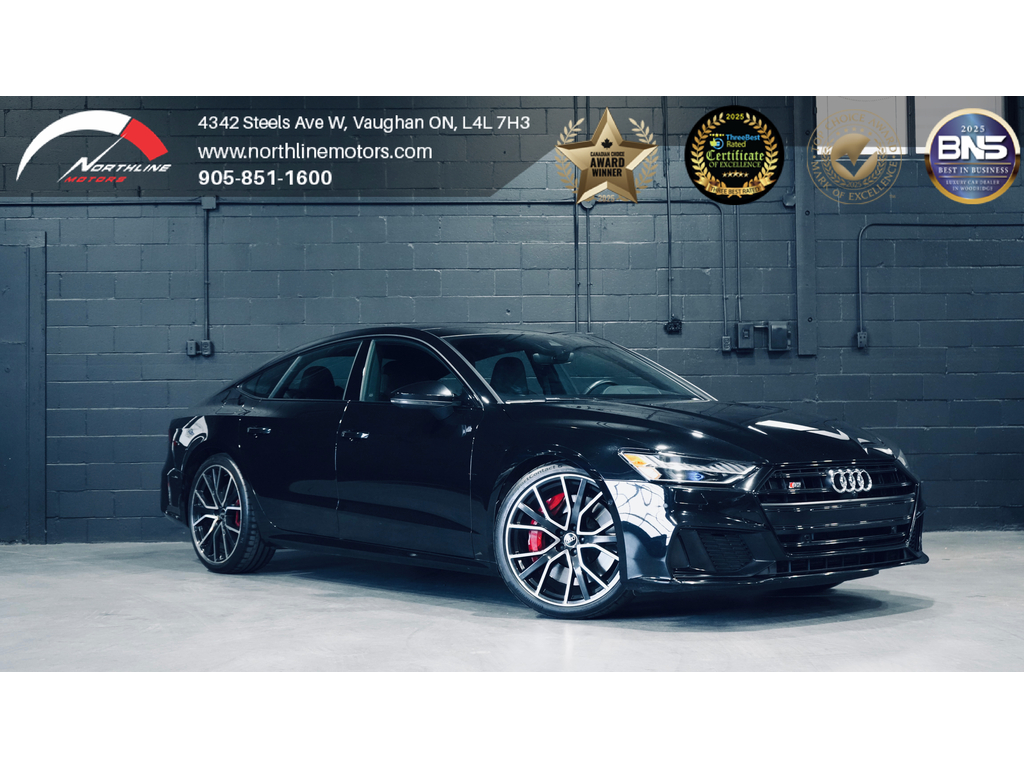 2021 Audi S7 Sportback ROOF/360CAM/HUD/B&O/21 IN RIMS/NO ACCIDENT/NAVI