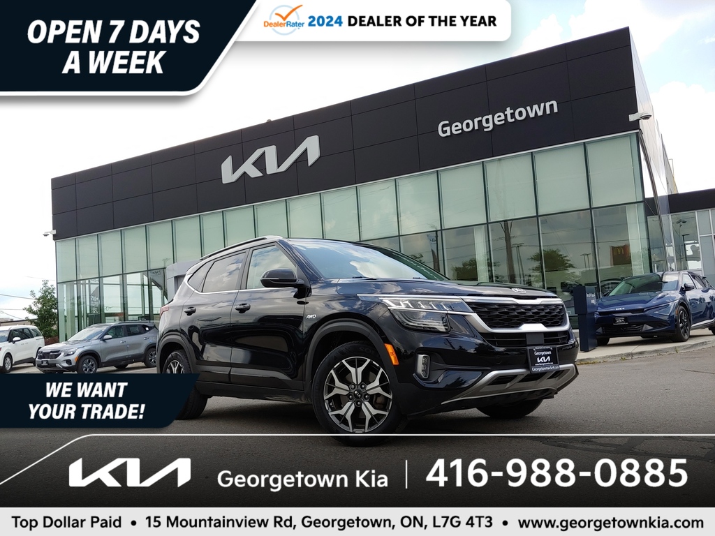 2021 Kia Seltos EX Premium 2.0L AWD | SUNROOF | NAV | 46K KM