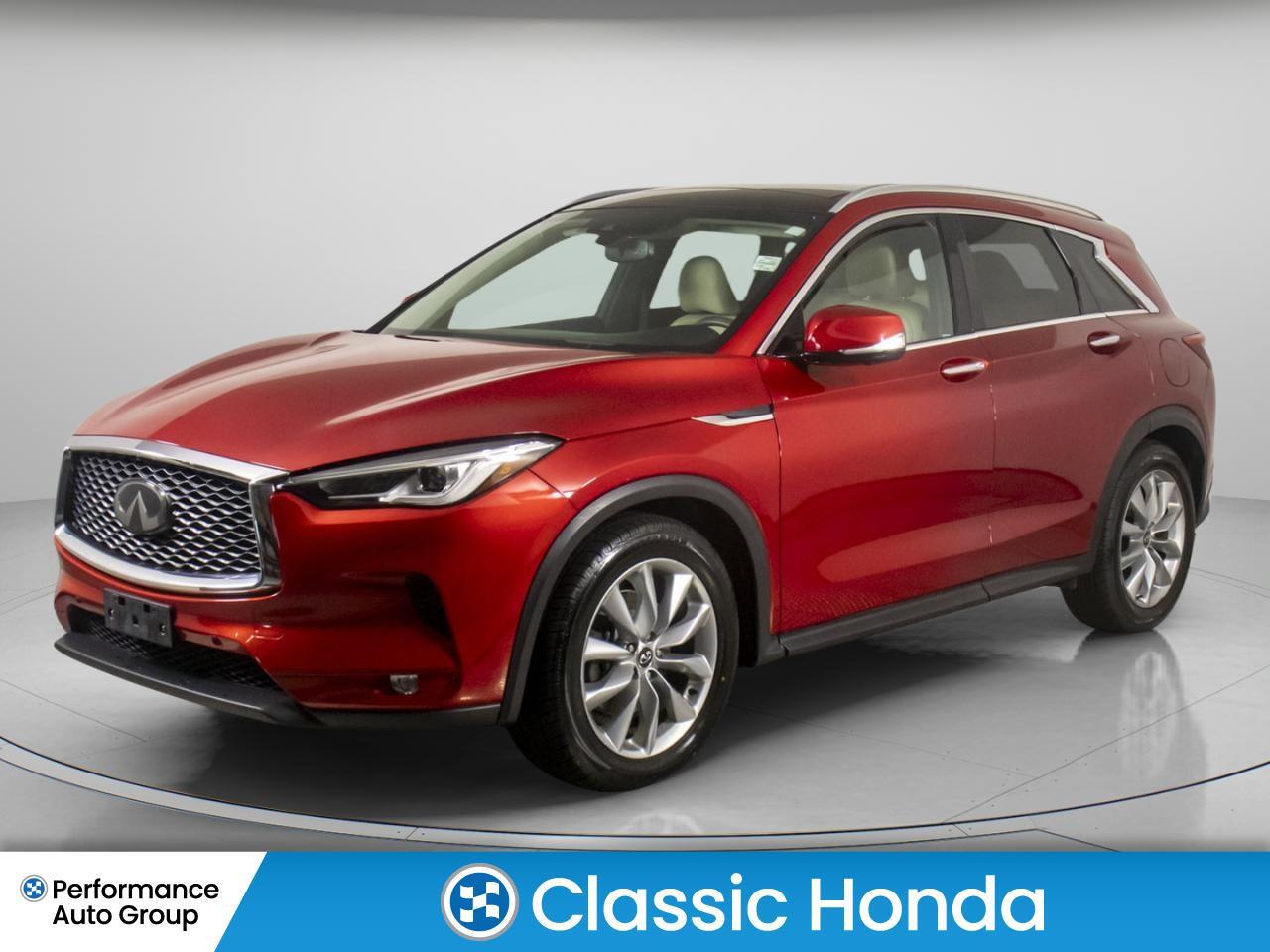 2019 Infiniti QX50 ESSENTIAL | LEATHER | NAVI | PANO ROOF | ALLOYS |