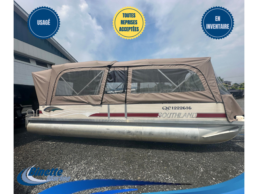 2007 Southland 24 PONTON 2 TUBES, SOUTHLAND, SUZUKI 90HP, USAGE