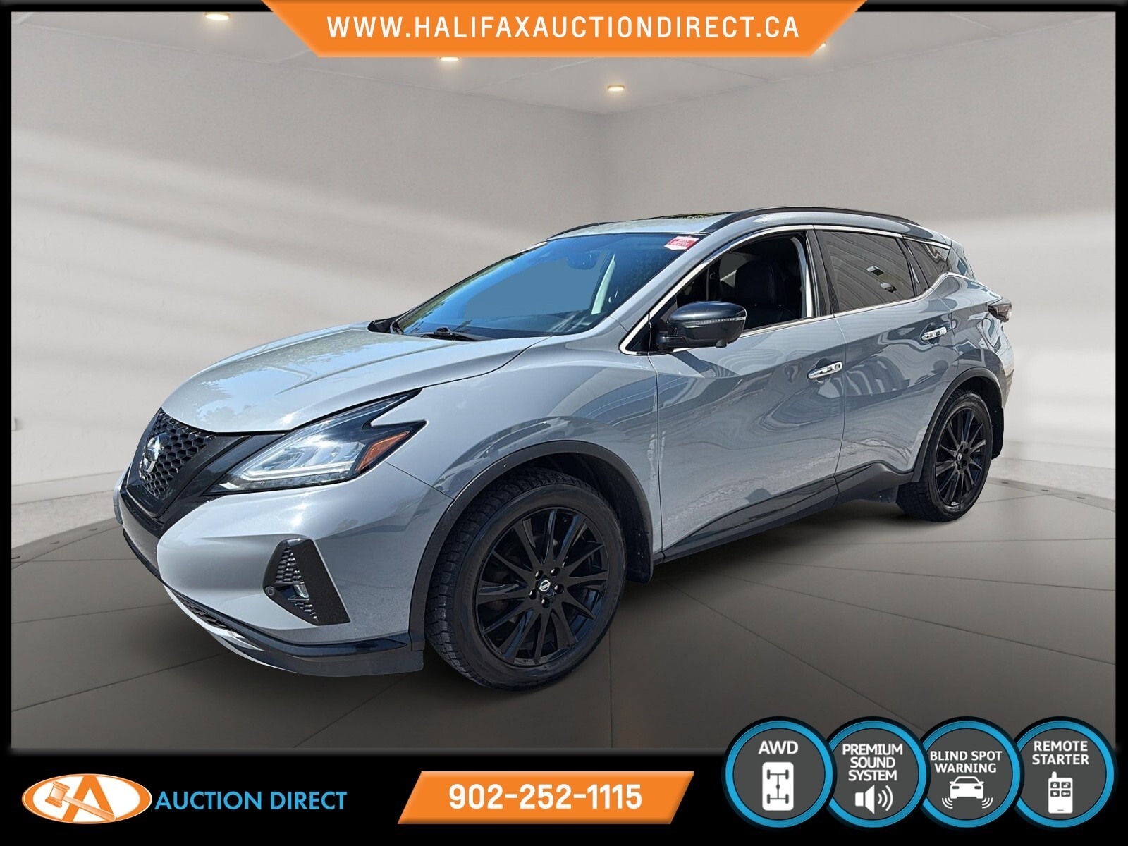 2021 Nissan Murano Midnight Edition PANO ROOF! LEATHER! AWD!
