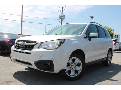 White 2017 Subaru Forester 2.5i SUV / Crossover All-Wheel Drive Automatic