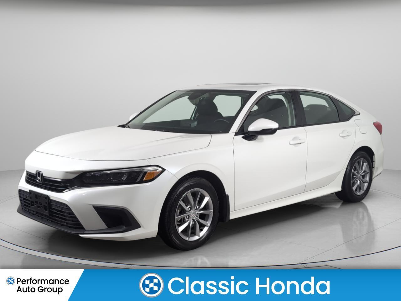 2023 Honda Civic Sedan EX | HONDA CERTIFIED | SUNROOF | NO ACCIDENTS |