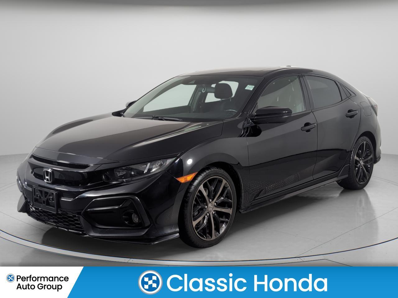 2020 Honda Civic Hatchback SPORT | HONDA CERTIFIED | ONE OWNER | SENSING |