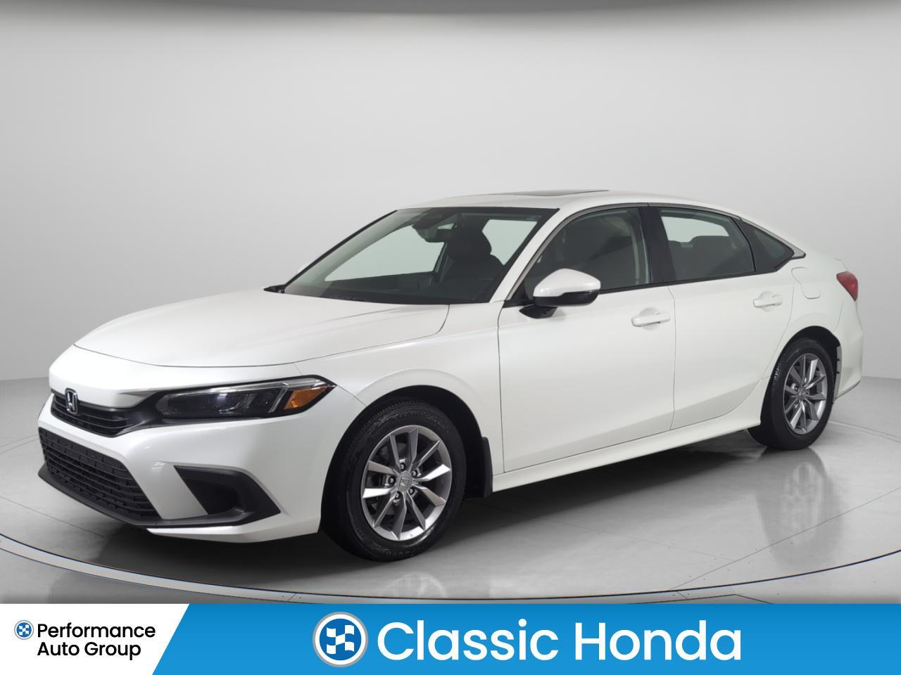 2022 Honda Civic Sedan EX | SUNROOF | ALLOYS | SENSING | REMOTE START |