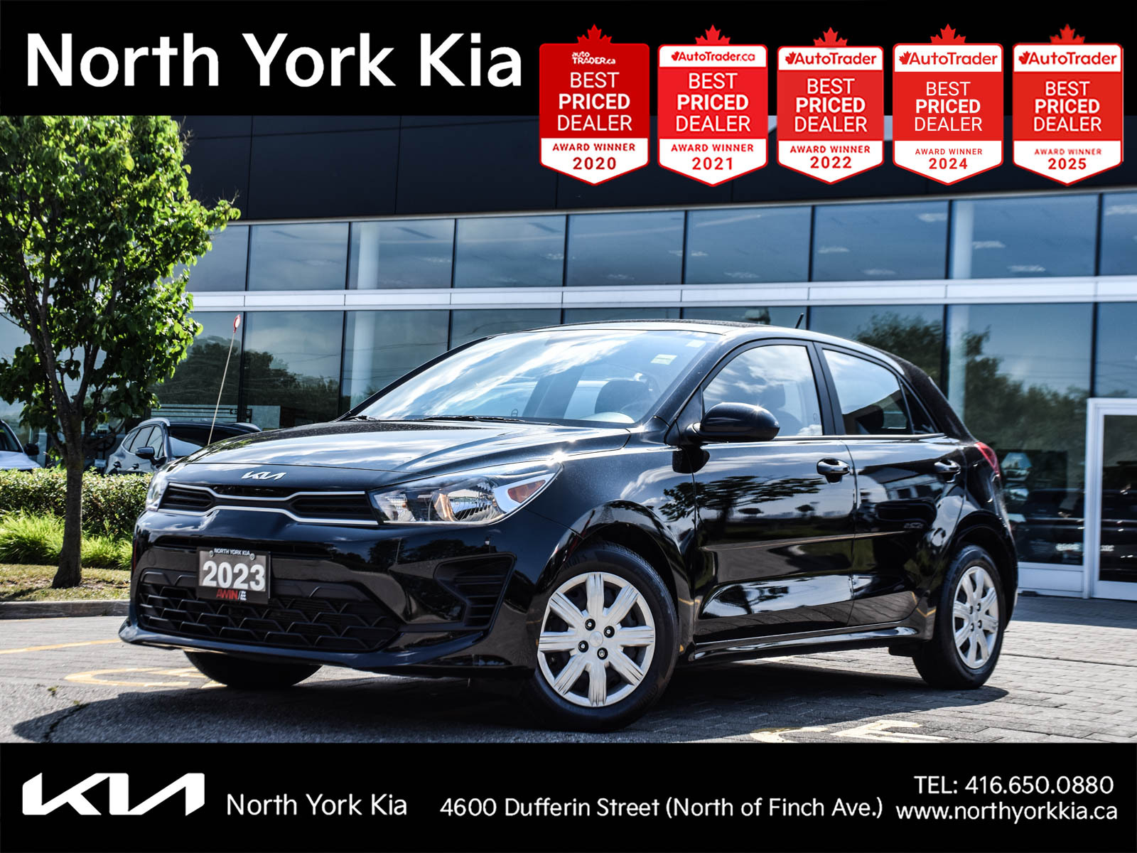 2023 Kia Rio 5-door LX+ IVT | LOCAL | BLINDSPOT ASSIST