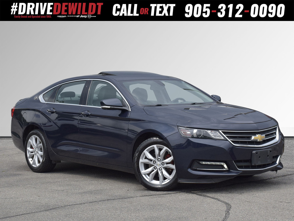 2019 Chevrolet Impala LT | LEATHER SEATS | PANORAMIC SUNROOF |