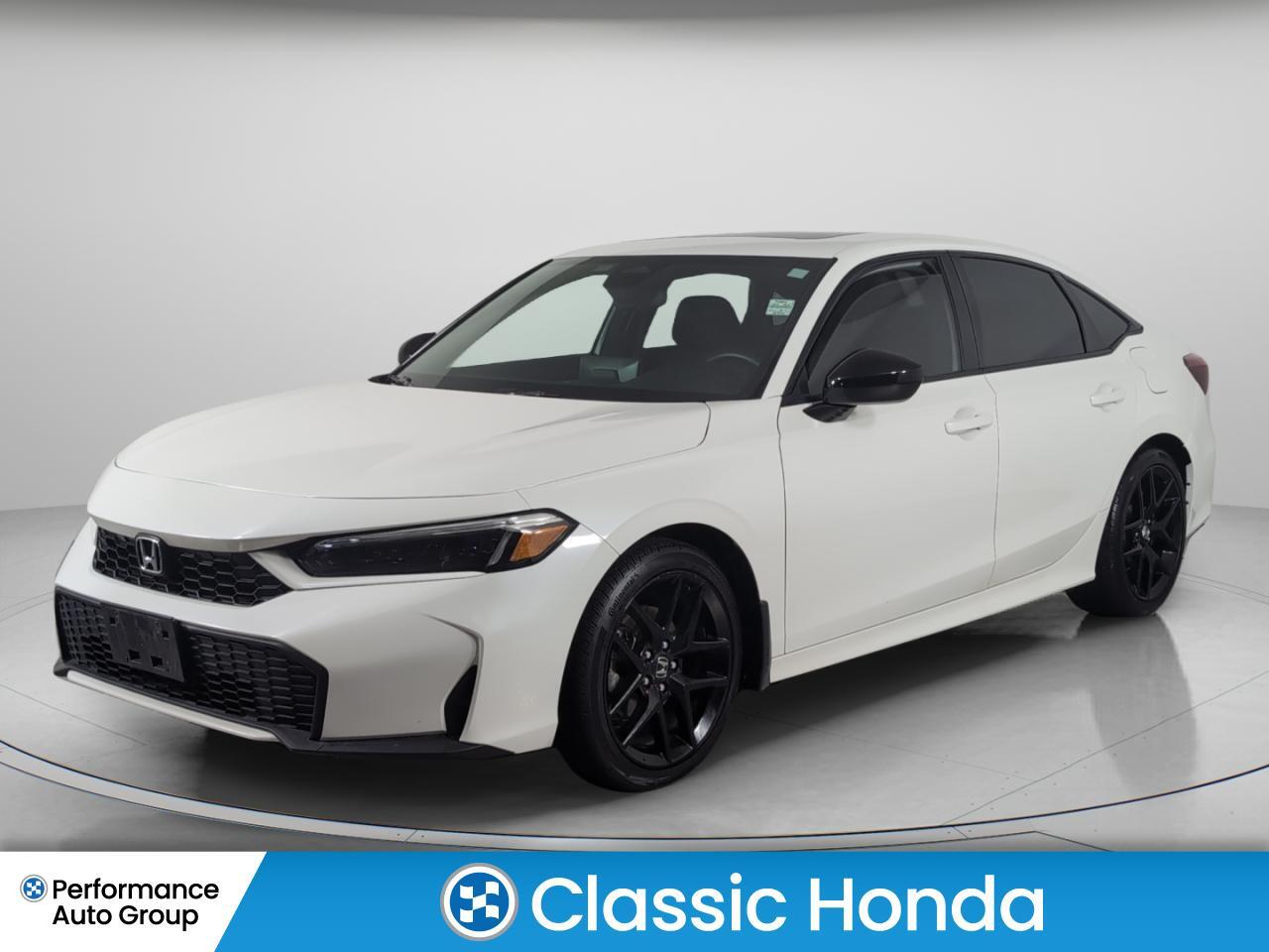 2025 Honda Civic Sedan Hybrid SPORT | ALLOYS | HONDA CERTIFIED | SENSING | ROOF