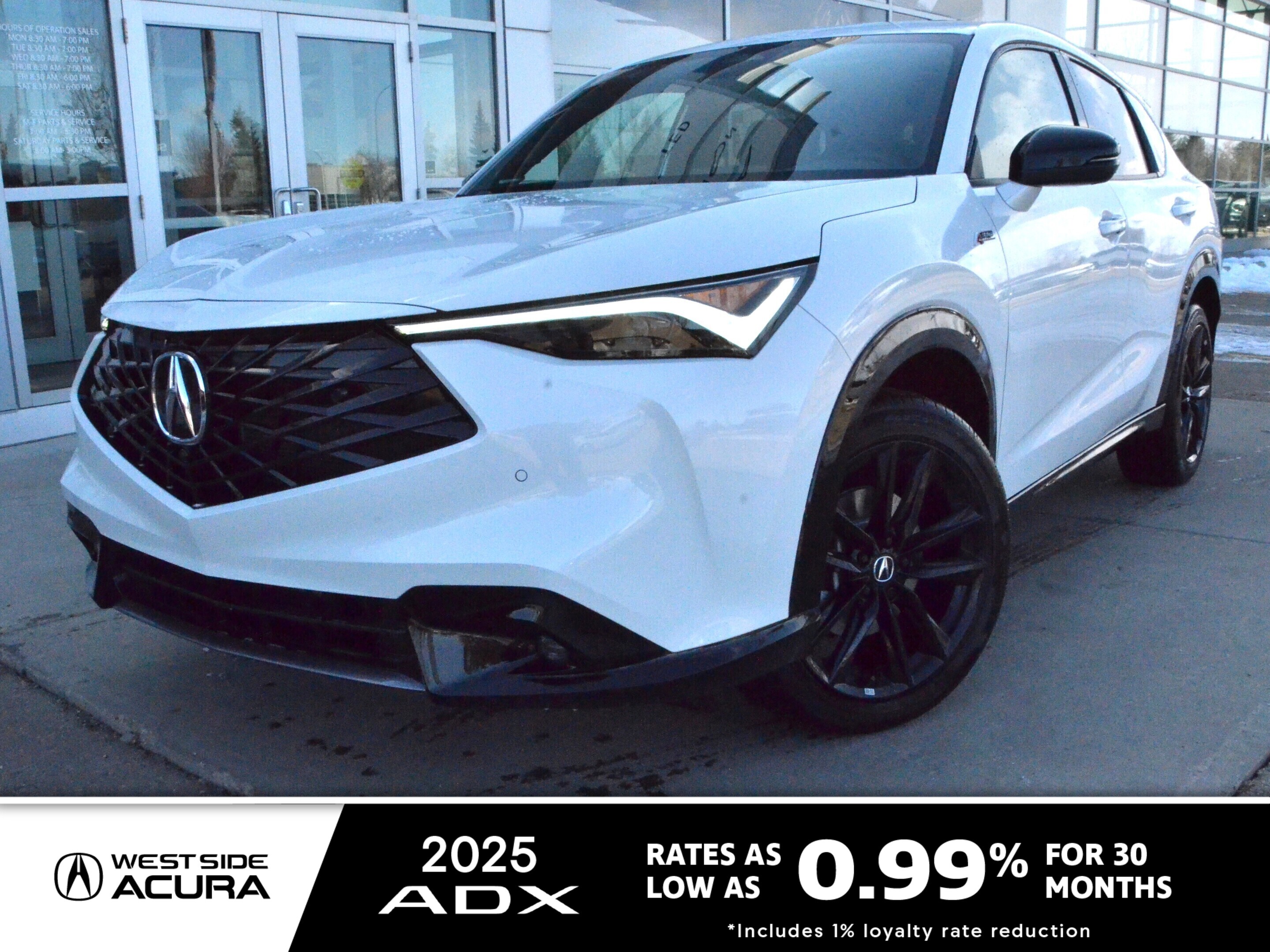 2025 Acura ADX Platinum Elite A-Spec AWD