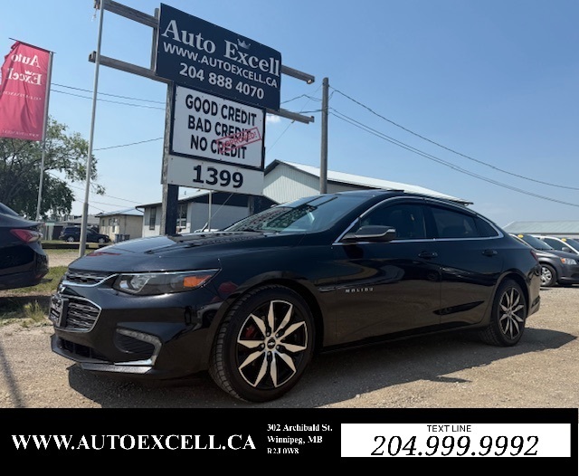 2017 Chevrolet Malibu LEATHER SEATS - KEYLESS ENTRY - SUNROOF