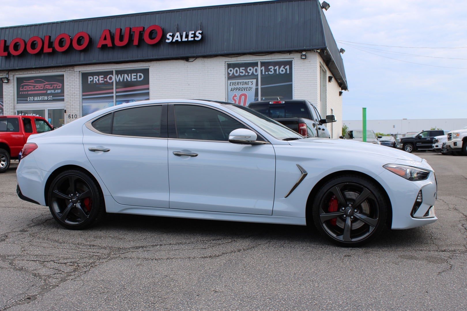 2021 Genesis G70 SPORT 2.0T MANUAL | NO ACCIDENT | BREMBO | RED STI