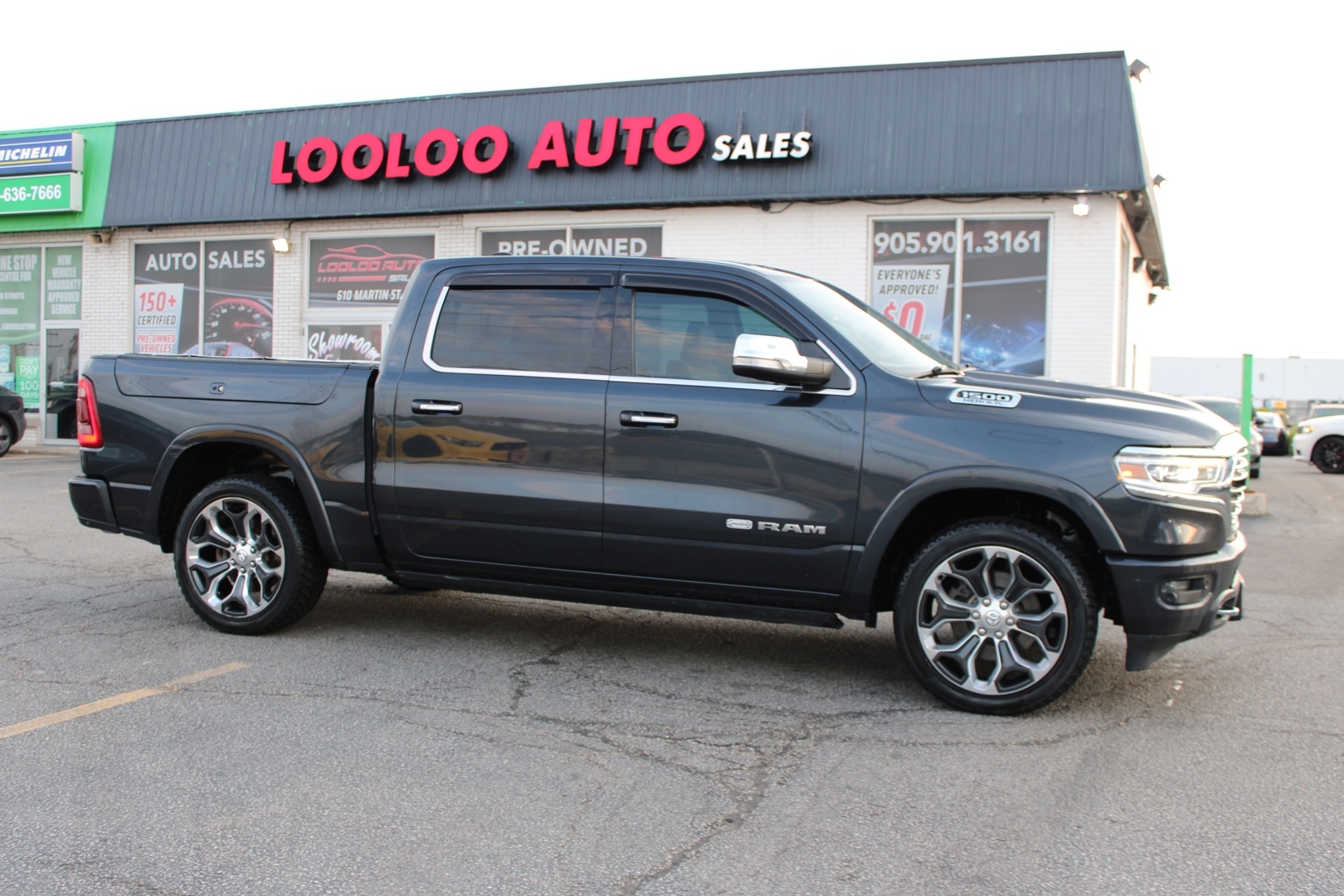 2019 Ram 1500 Longhorn Crew Cab 4WD NO ACCIDENT SAFETY CERTIFIED