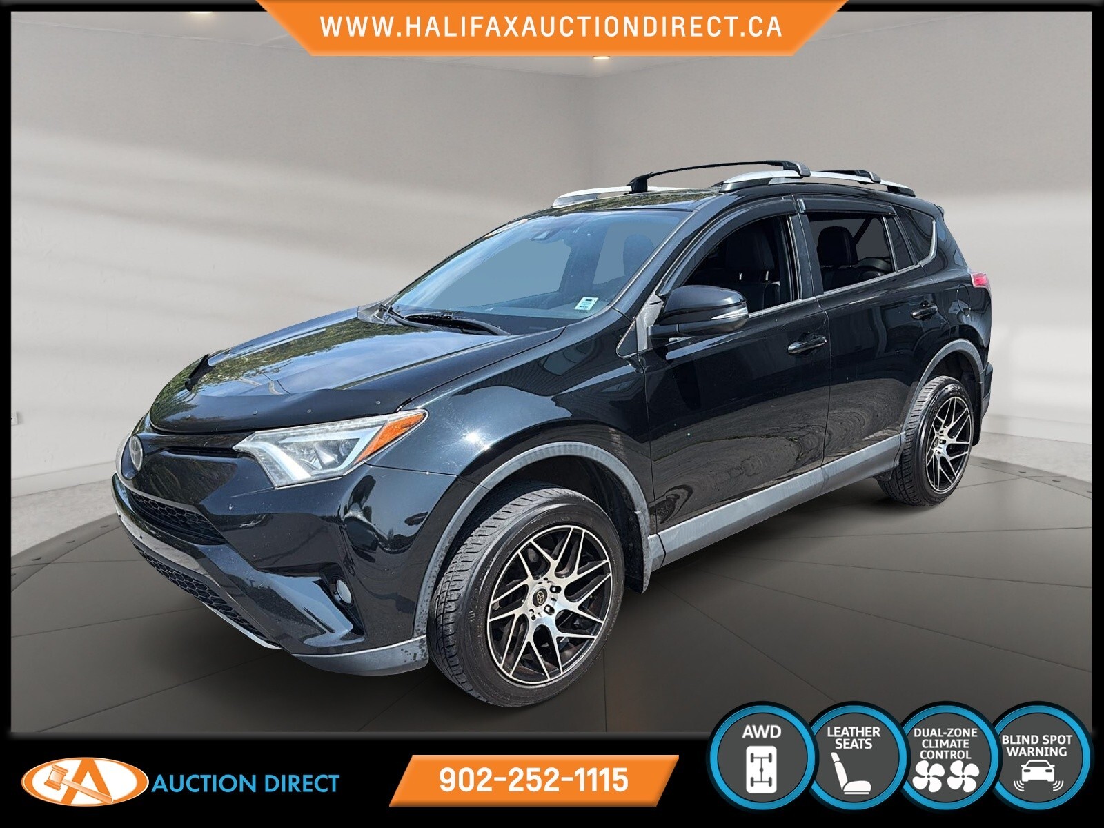 2018 Toyota RAV4 SE SE TRIM. AWD. ALLOYS. A/C. BACK UP CAMERA. LEAT