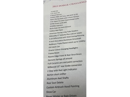 used 2015 Dodge Challenger car, priced at $73,900