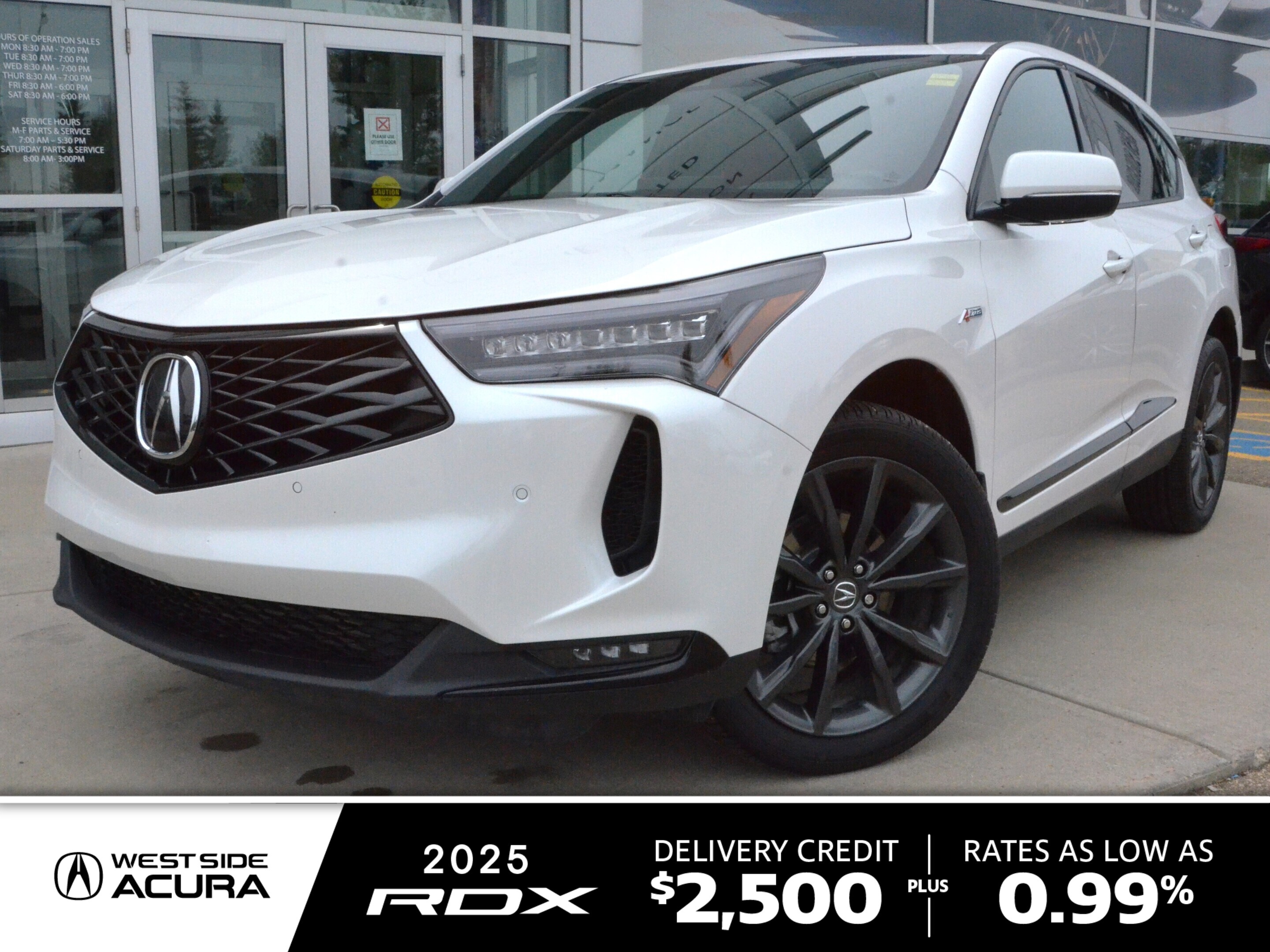 2025 Acura RDX A-Spec | AVAILABLE DEMO