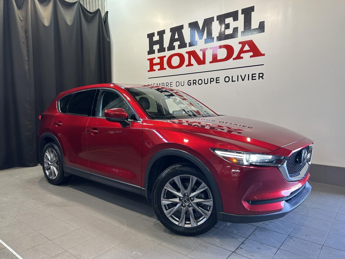 2020 Mazda CX-5 GT TURBO AWD Cuir Navi Toit ouvrant Mags DEL Cam