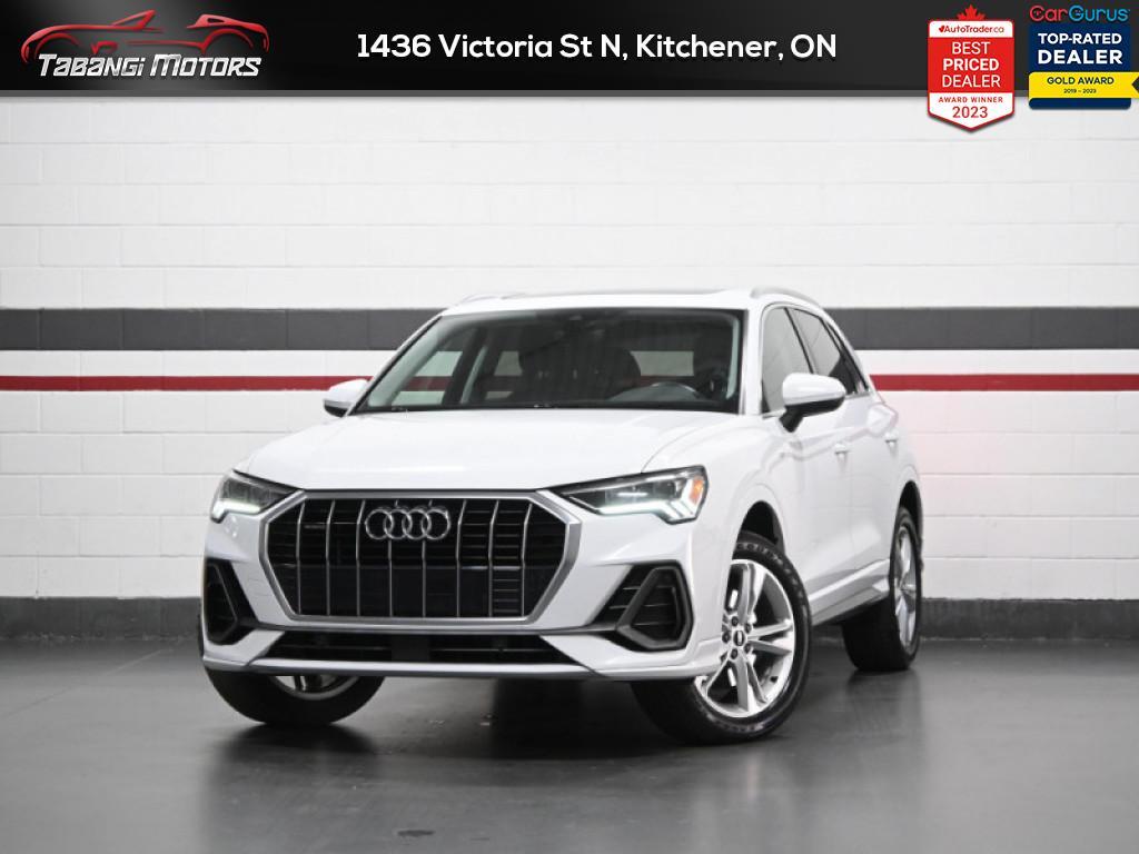 2021 Audi Q3 Progressiv  S-Line No Accident Carplay Panoramic R