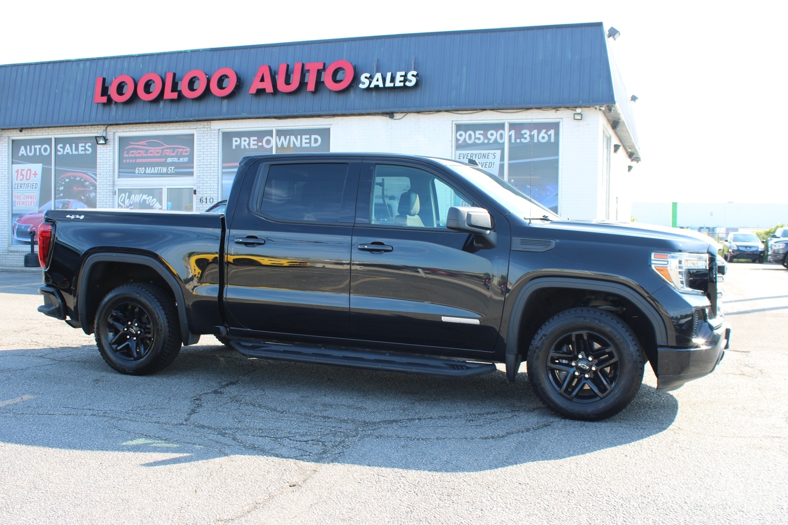 2019 GMC Sierra 1500 Elevation Crew Cab 4WD 5.3L Apple Carplay Safety C