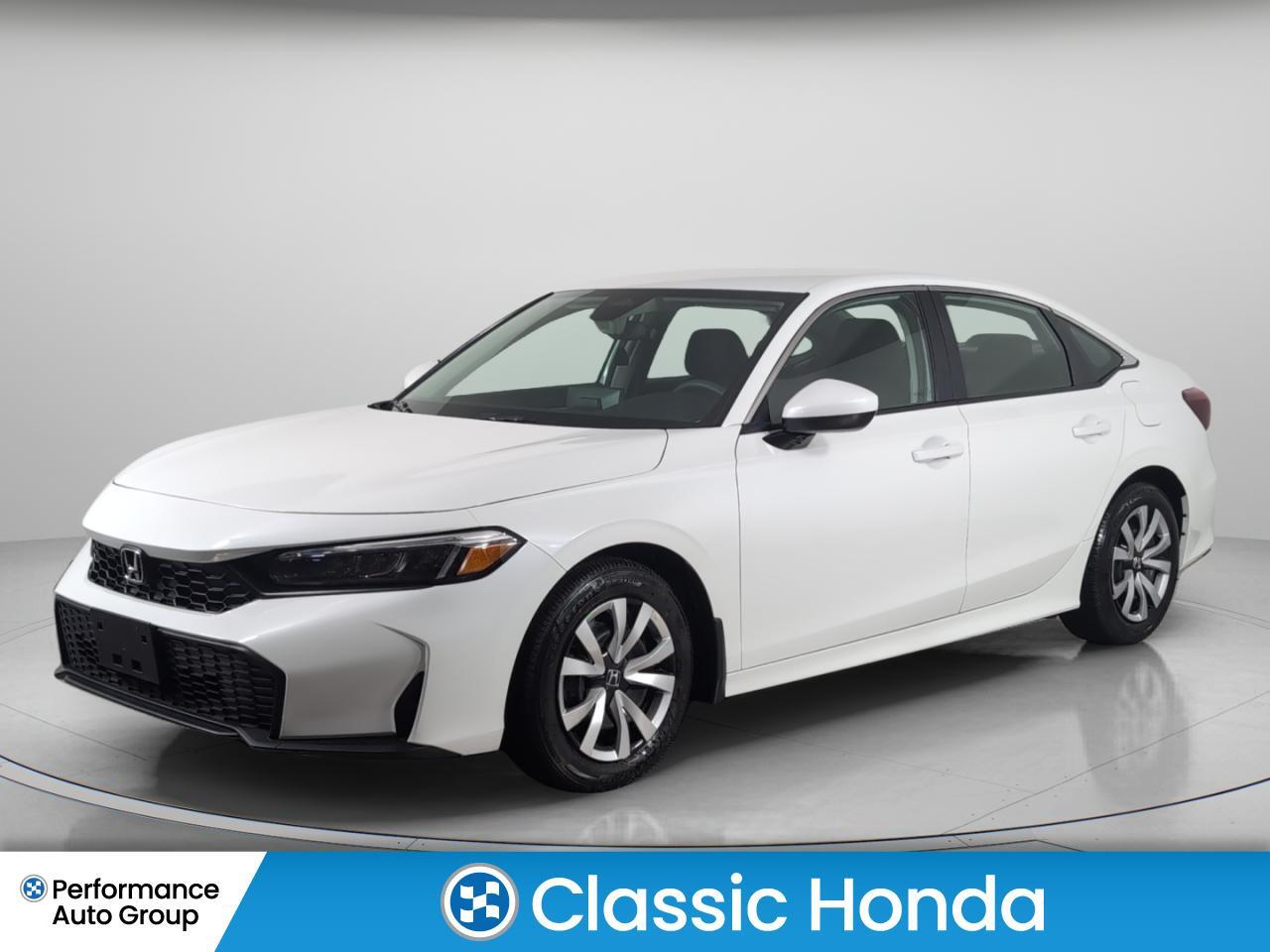 2025 Honda Civic Sedan LX | LOW MILEAGE | SENSING | REMOTE START | ECON |