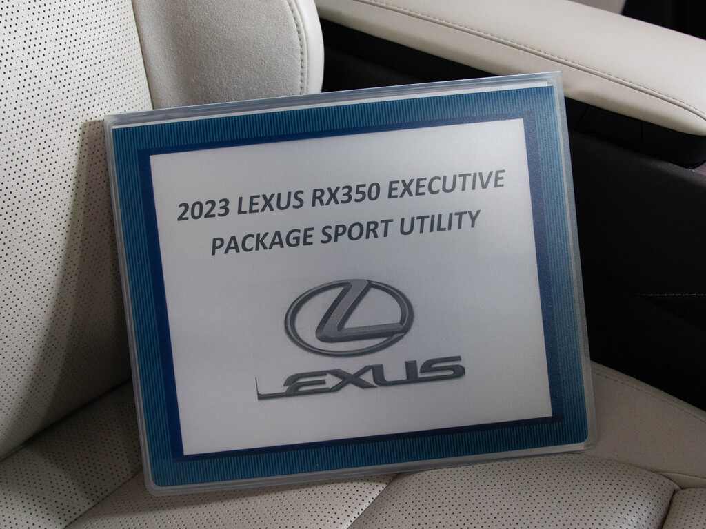 2023 Lexus RX 350 RX 350   EXECUTIVE PKG   MARK LEVINSON   PANO  HUD, 多伦多, 全款车