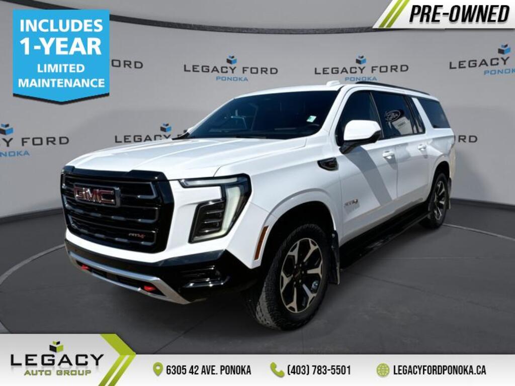 2025 GMC Yukon XL AT4 - Power Liftgate - Cooled Seats