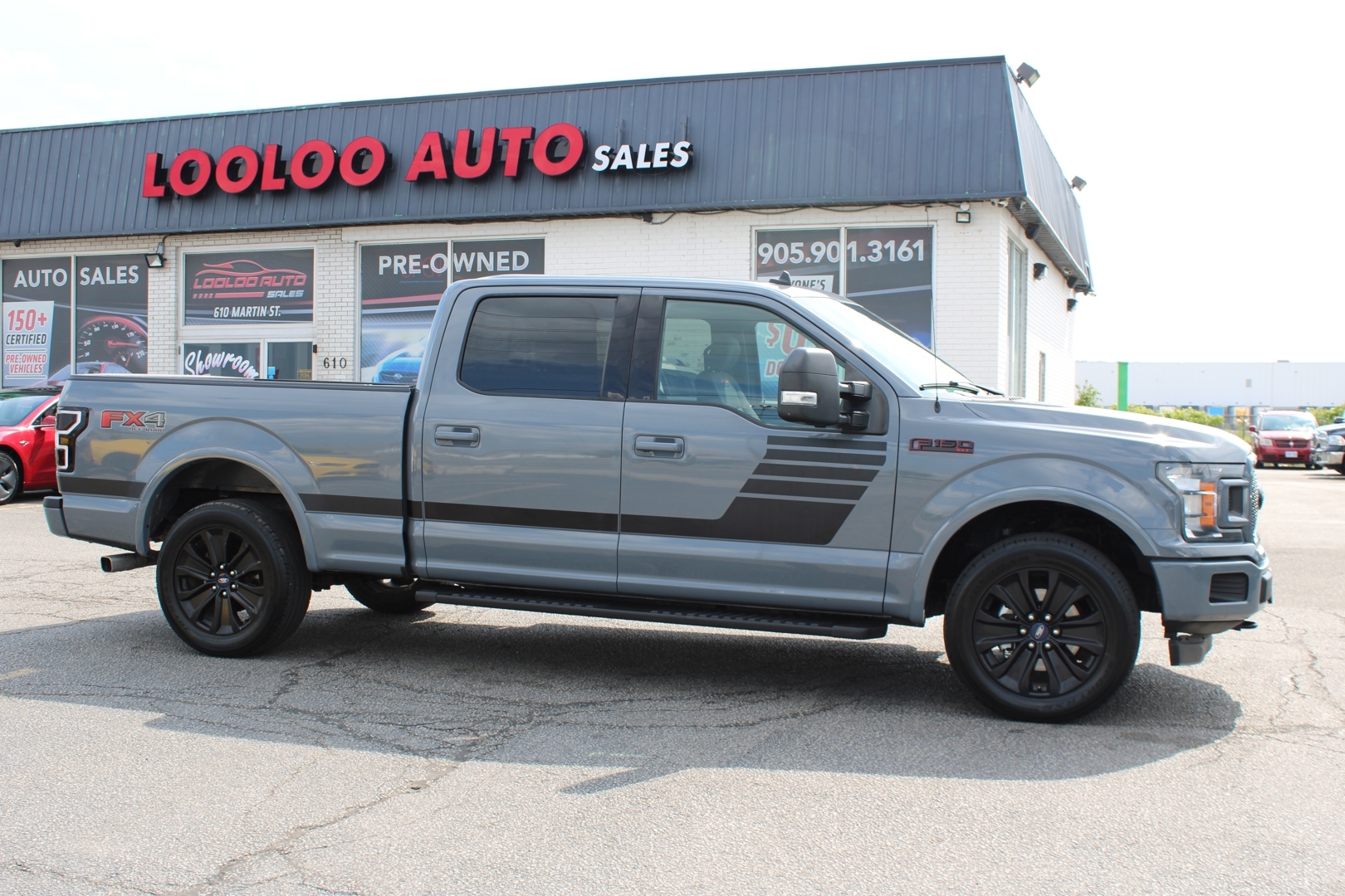 2019 Ford F-150 XLT V8 4WD SUPERCREW FX4 NO ACCIDENT SAFETY CERTIF