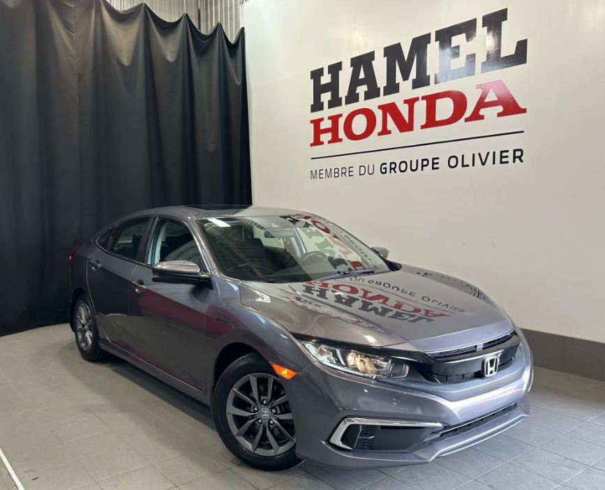 2021 Honda Civic EX Carplay Mags Toit ouvrant Démarreur Camera