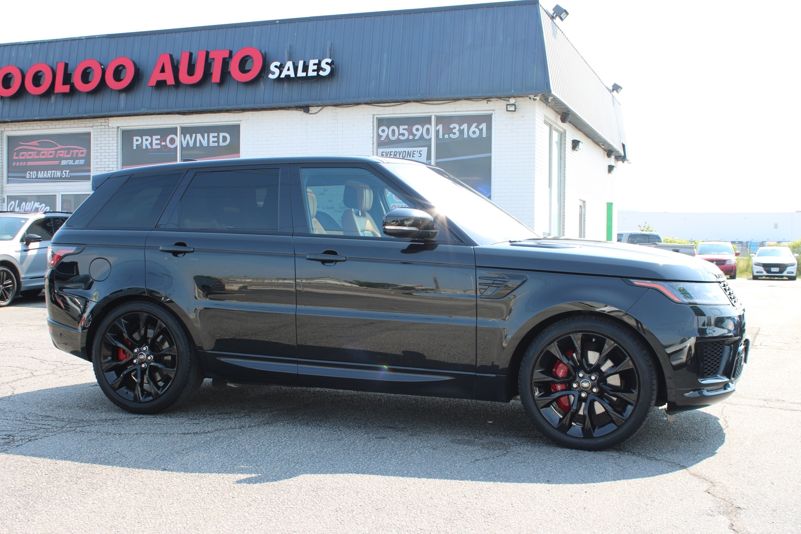 2019 Land Rover Range Rover Sport HSE Dynamic Supercharged 22 Wheels Vintage Tan Int