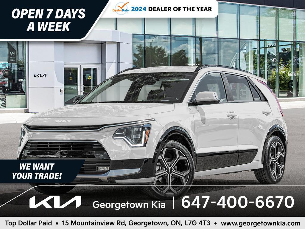 2025 Kia Niro IN-STOCK! HEV | SX | 4.8L/100KM CMBND FUEL ECONOMY