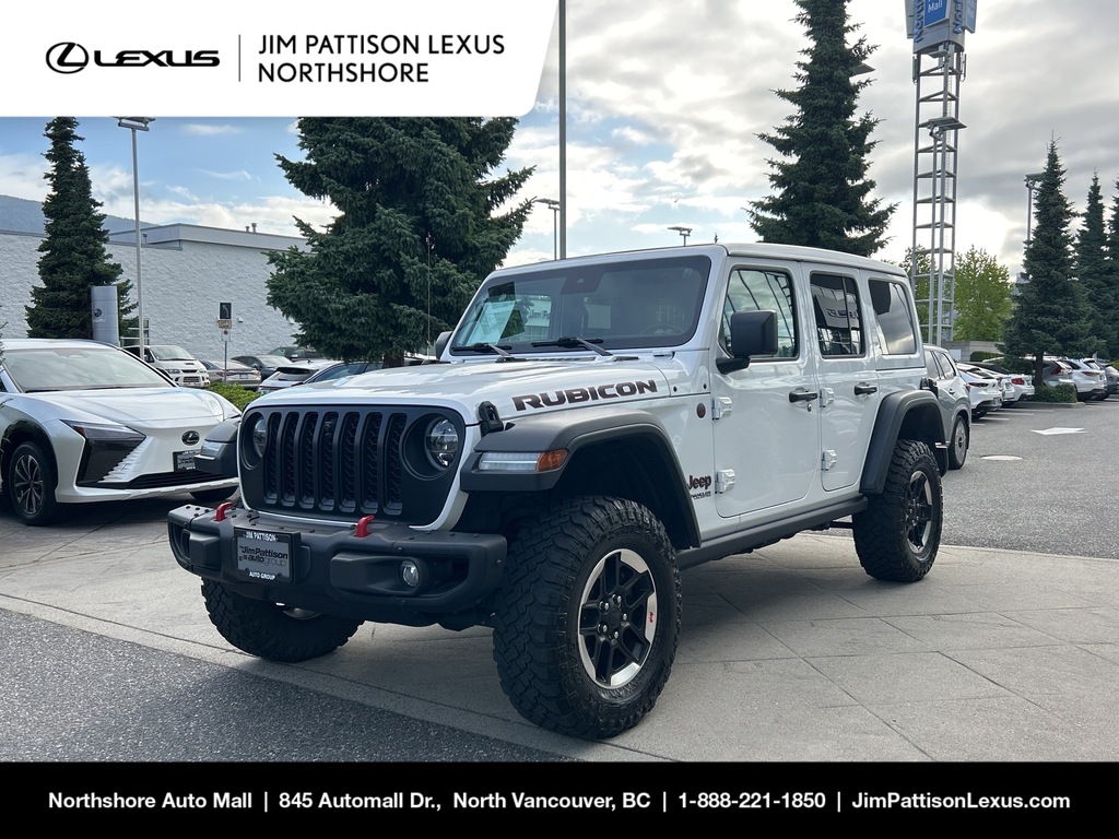 2021 Jeep WRANGLER UNLIMITED Rubicon / Diesel / Loaded with options / No Accide