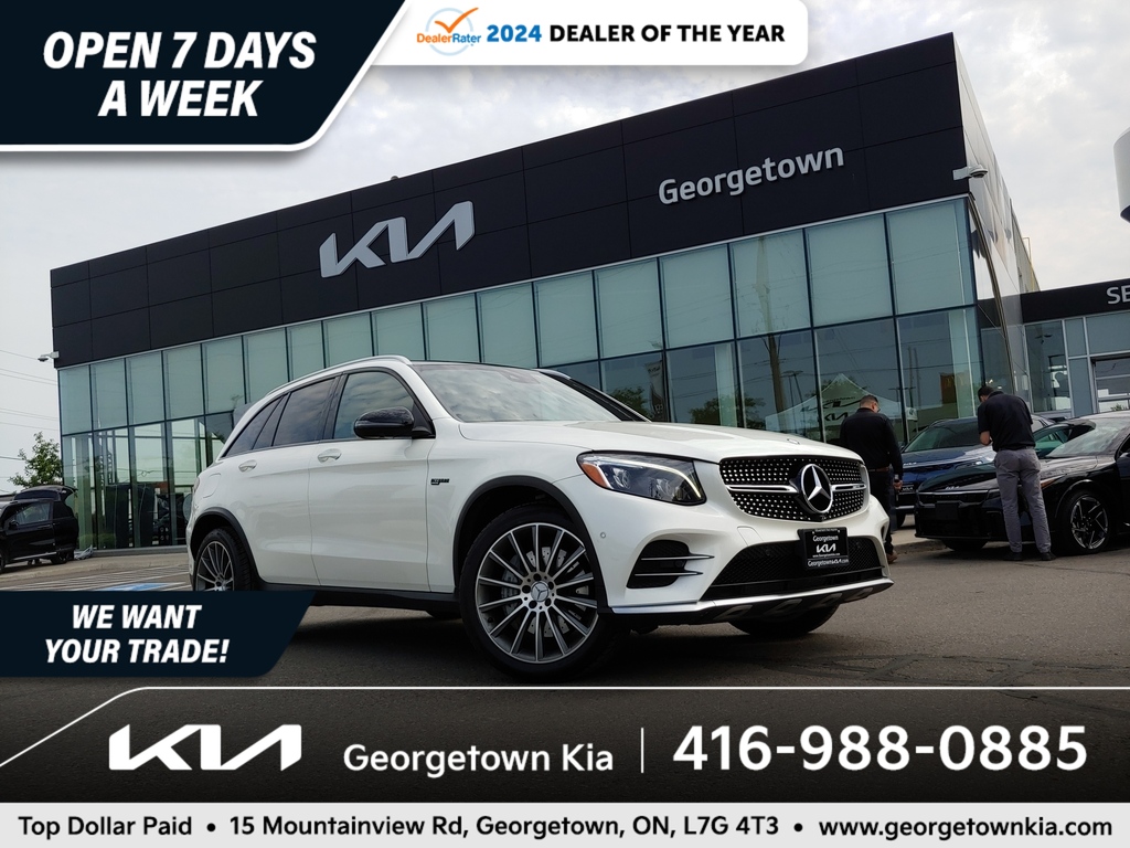 2017 Mercedes-Benz AMG GLC 43 3.0L AWD | SUNROOF | NAV | HTD SEATS | 82K KM