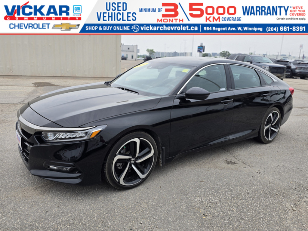 2019 Honda Accord Sedan Sport | Sunroof | Heated Seats | Side View Camera