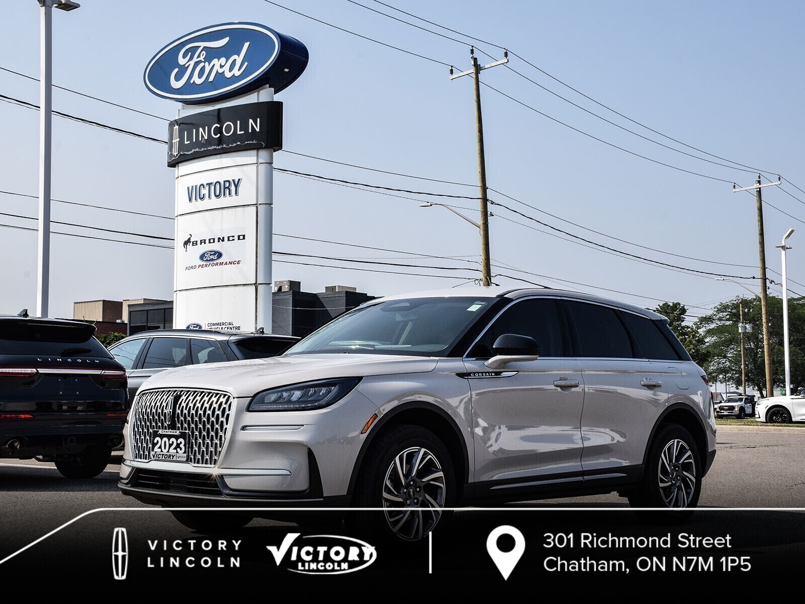 2023 Lincoln Corsair Standard Heated Seats | Navigation | Remote Start 