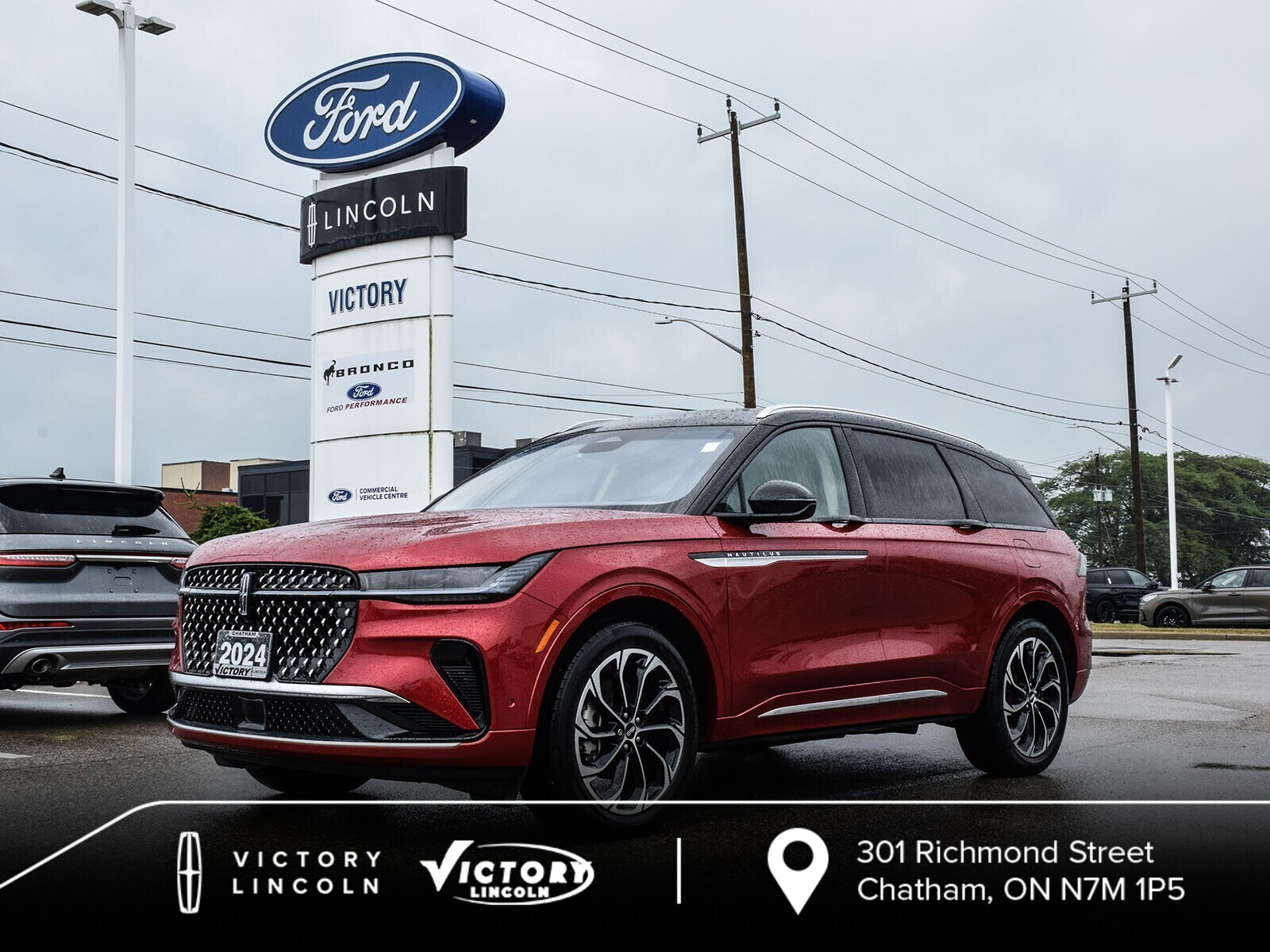 2024 Lincoln Nautilus Reserve Heated & Cooled Seats |