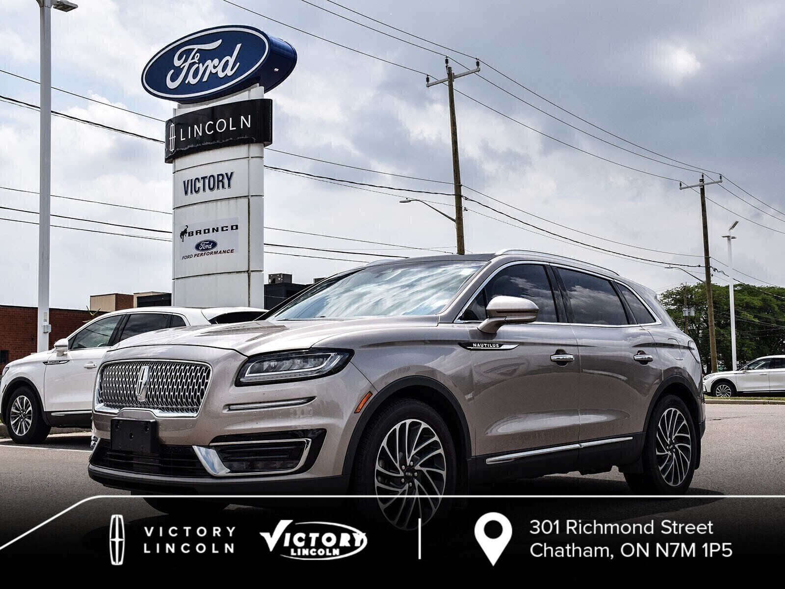 2019 Lincoln Nautilus Reserve Heated/Cooled Seats | Panoroof |