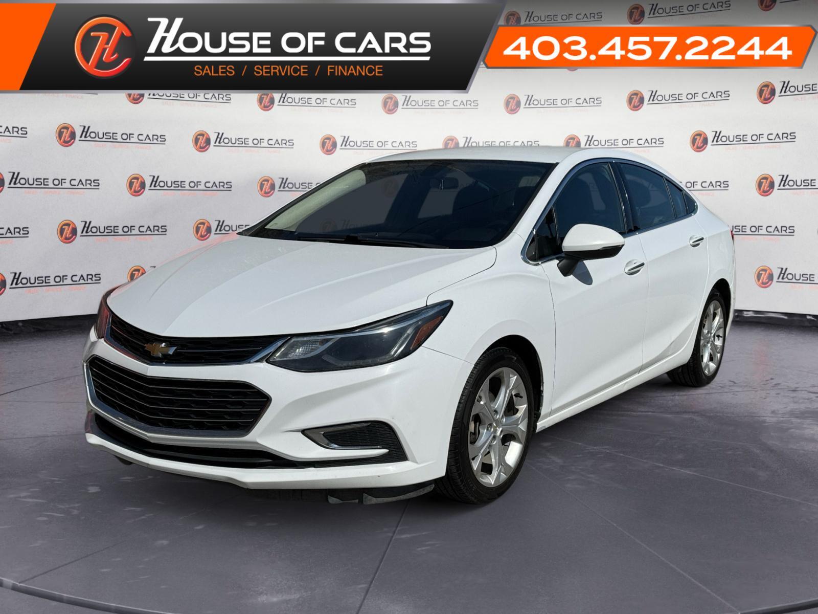 2017 Chevrolet Cruze  1.4L Premier w-1SF Leather Seats Backup Camera 