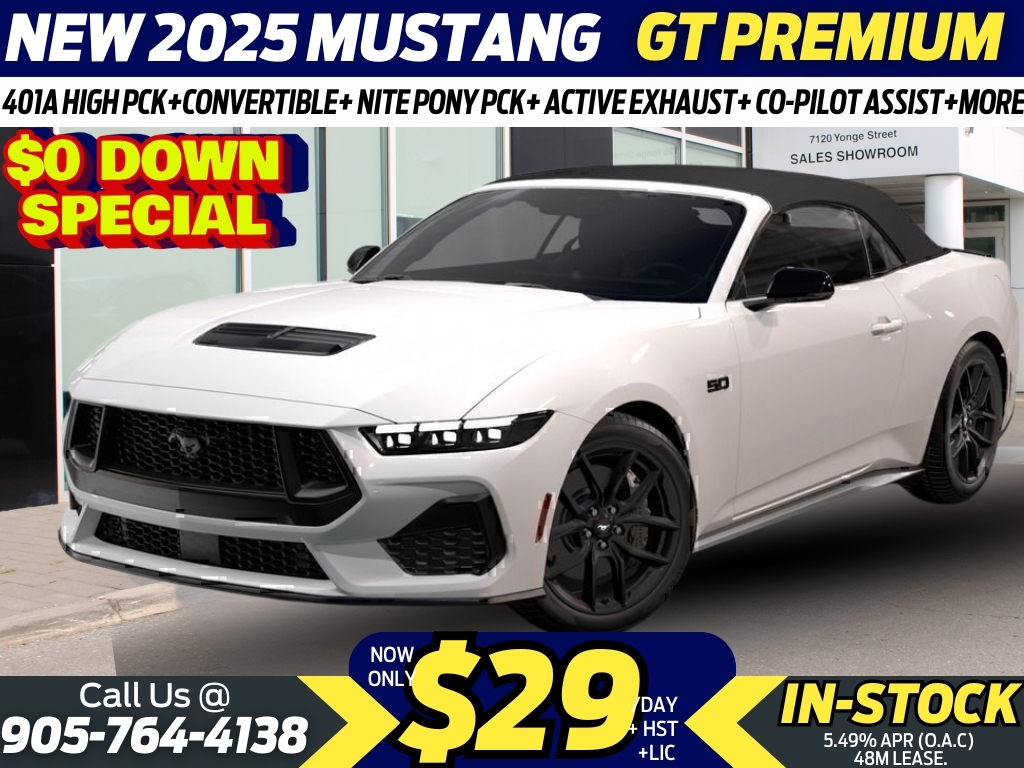 2025 Ford Mustang GT Premium Convertible