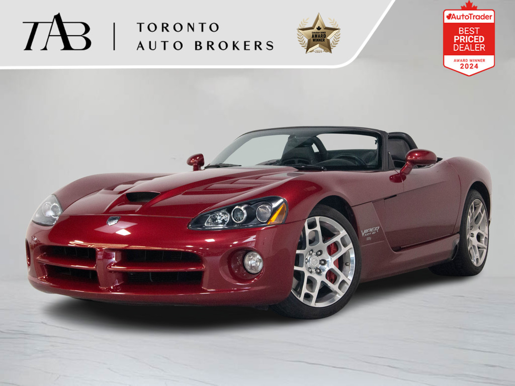 2008 Dodge Viper SRT10, Toronto, Cash