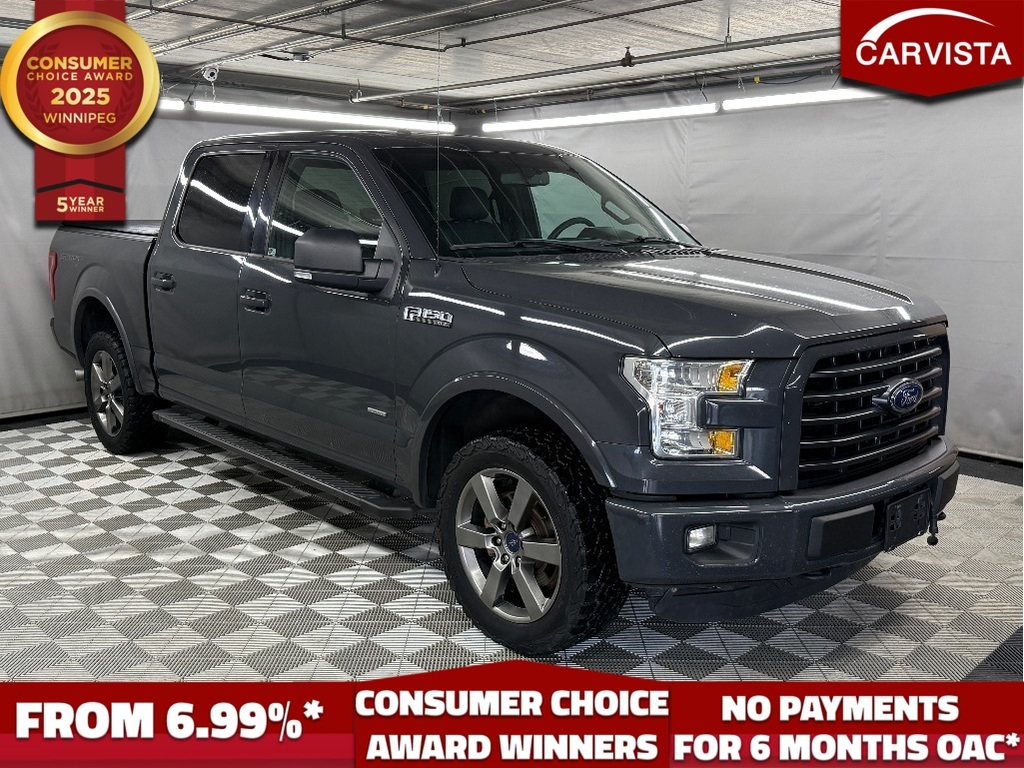 2016 Ford F-150 XLT SPORT - TRADE IN/NO ACCIDENTS/TONNEAU COVER -