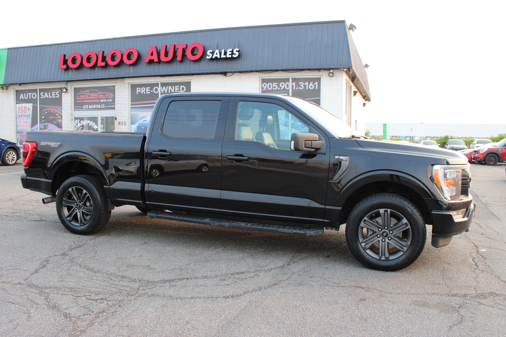 2021 Ford F-150 Sport XLT SuperCrew 4WD 5.0L V8 SAFETY CERTIFIED