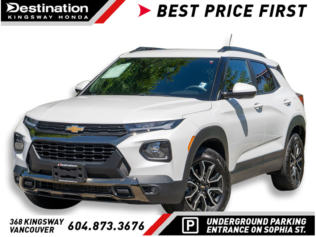 2023 Chevrolet TrailBlazer AWD 4dr ACTIV | Accident-Free | Mint Condition