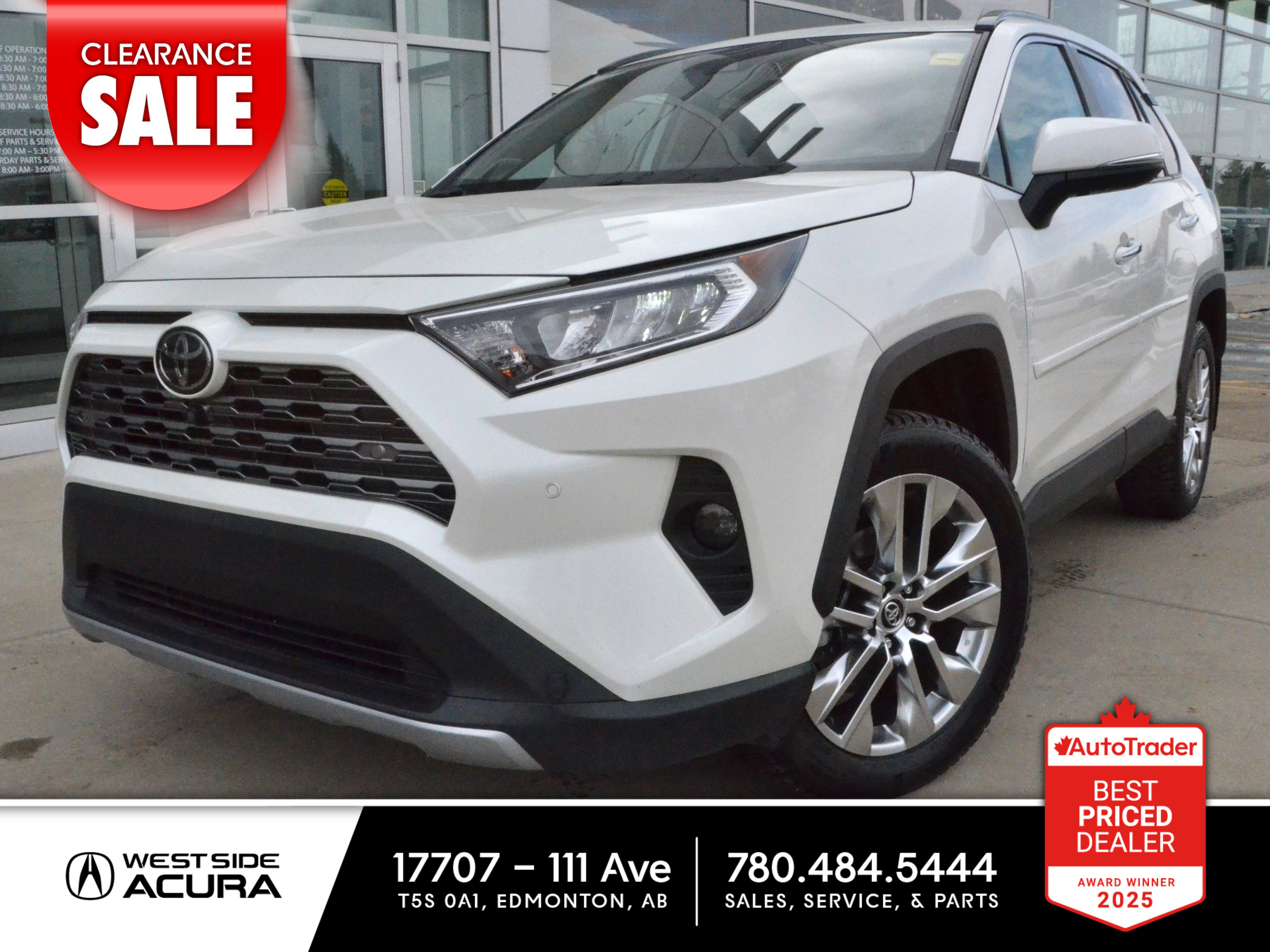 2021 Toyota RAV4 Limited | CLEARANCE PRICE