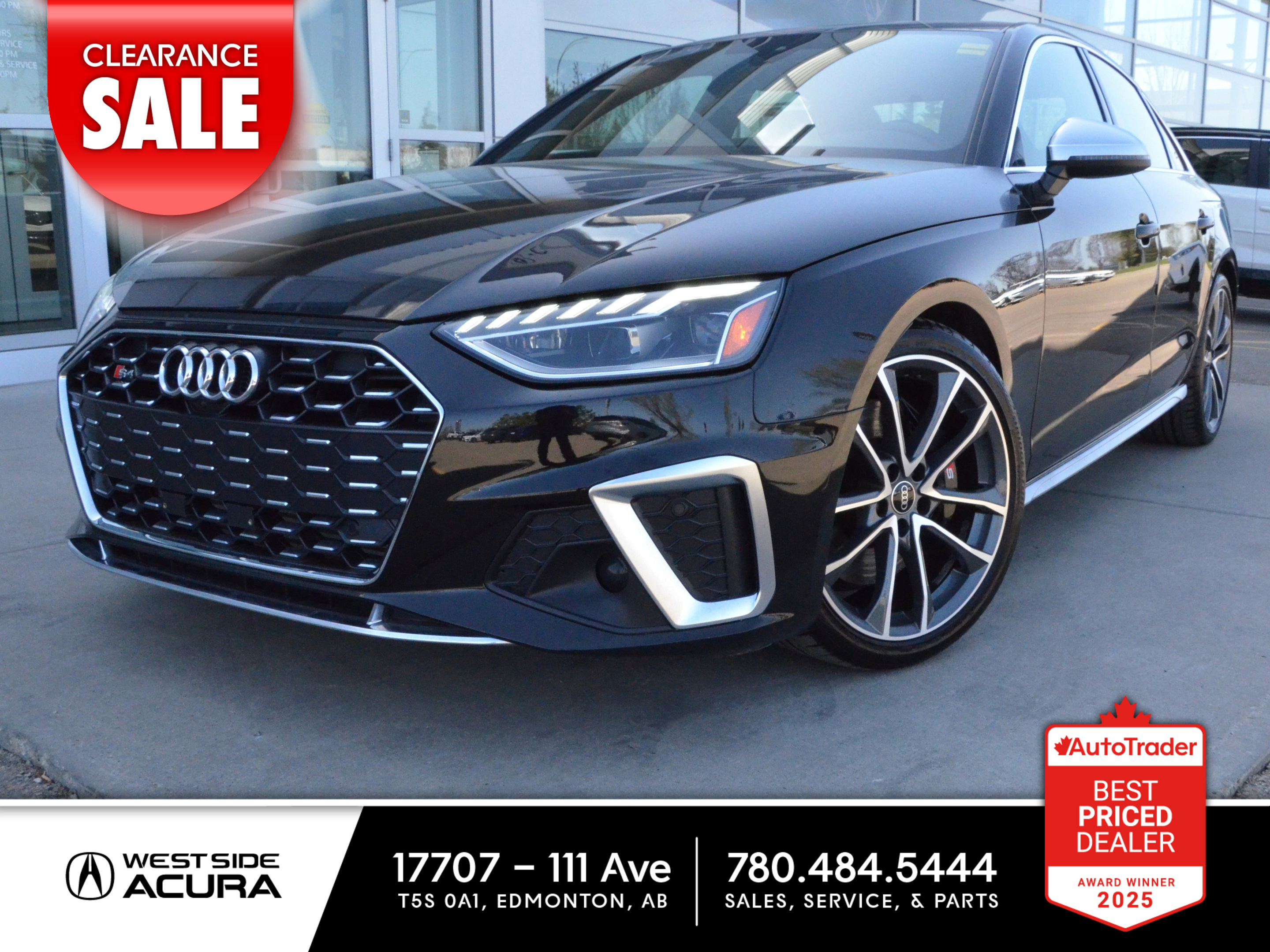2022 Audi S4 Progressiv 3.0 TFSI quattro | CLEARANCE PRICE