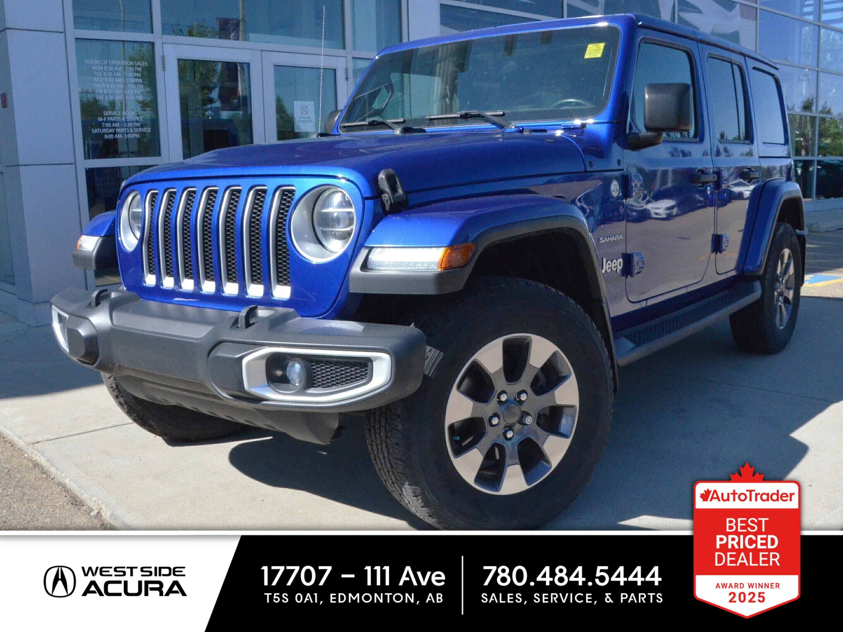 2020 Jeep WRANGLER UNLIMITED Sahara 4x4